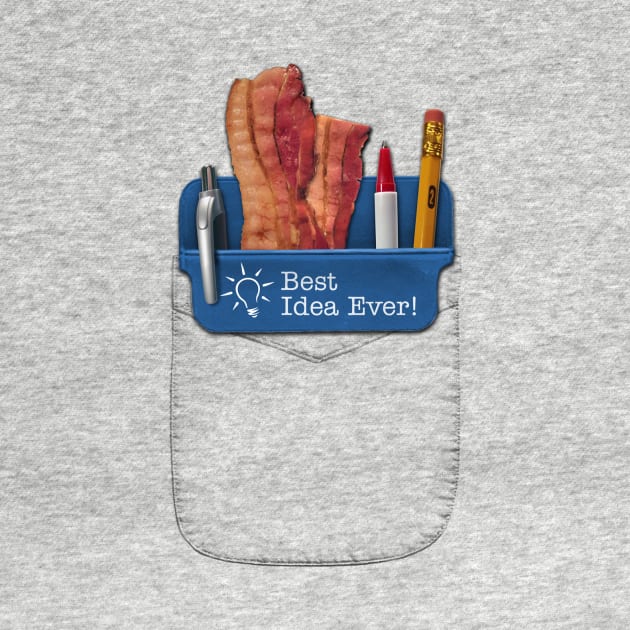 Bacon Pocket Protector by andyjhunter